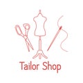 Dressmaking tools Tailor shop Atelier Sewing