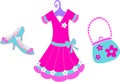 Dressup Illustration Royalty Free Stock Photo