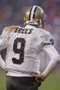 Drew Brees New Orleans Saints. Royalty Free Stock Photo