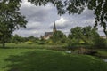 Drezdenko small charming town in Lubuskie - Poland Royalty Free Stock Photo