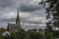 Drezdenko small charming town in Lubuskie Royalty Free Stock Photo