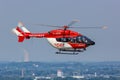 DRF Luftrettung Airbus Helicopters EC145 helicopter Dortmund Airport in Germany