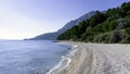 Driatic Sea, beach and forest - Podgora, Makarska Riviera, Dalmatia, Croatia