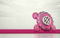 3d dribbble social icon background
