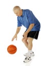 Dribbling Senior Royalty Free Stock Photo
