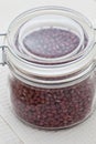 Dried adzuki beans Royalty Free Stock Photo