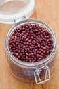 Dried adzuki beans Royalty Free Stock Photo