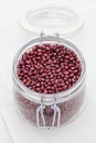 Dried adzuki beans Royalty Free Stock Photo