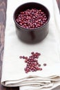 Dried adzuki beans Royalty Free Stock Photo