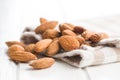 Dried almond nuts