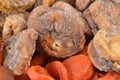 Dried apricot and fig Royalty Free Stock Photo