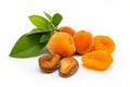 Dried apricot fruits. Generate Ai Royalty Free Stock Photo