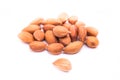 Dried apricot kernel fruit Royalty Free Stock Photo