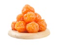 Dried apricot plum fruitsPreserved fruits or dried honey Chinese plum