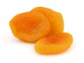 Dried apricots Royalty Free Stock Photo