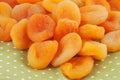 Dried Apricots in close-up