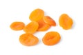 Dried apricots Royalty Free Stock Photo