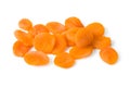 Dried apricots Royalty Free Stock Photo