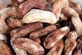 dried banana fruit Royalty Free Stock Photo