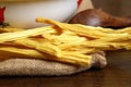 Dried bean curd stick Royalty Free Stock Photo