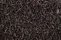 Dried black Tea Background Texture Royalty Free Stock Photo