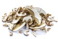 Dried boletus mushrooms Royalty Free Stock Photo