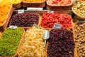 Dried and candy fruit Royalty Free Stock Photo