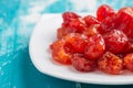 Dried Cherries Tomatoes Candied Fruit