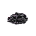 Dried cherries. White background. Isolated. Close-up