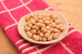 Dried chick peas Royalty Free Stock Photo
