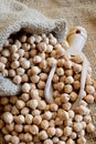 Dried chickpeas Royalty Free Stock Photo