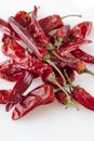 Dried Chili Peppers Royalty Free Stock Photo