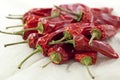 Dried Chili Peppers Royalty Free Stock Photo