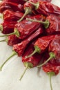 Dried Chili Peppers Royalty Free Stock Photo