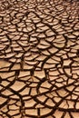 Dried clay of a mud volcano