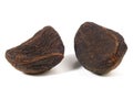 Dried Cola Nut on white Background - Isolated