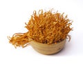 Dried cordyceps militaris