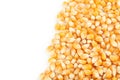 Dried corn grains Royalty Free Stock Photo