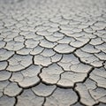This natural pattern is typical in desert or drought affected areas Royalty Free Stock Photo