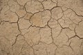 Dried cracked earth soil ground texture background. Royalty Free Stock Photo