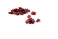 Dried Cranberries Royalty Free Stock Photo