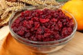 Dried cranberries