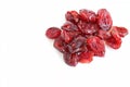 Dried Cranberries Royalty Free Stock Photo