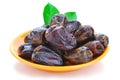 Dried date palm fruit Royalty Free Stock Photo