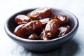Dried dates Royalty Free Stock Photo