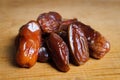 Dried dates Royalty Free Stock Photo