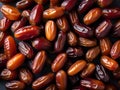 dried dates in the bowl