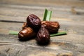 Dried dates fruit for iftar on Ramadan