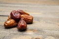 Dried dates fruit for iftar on Ramadan