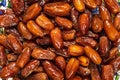 Dried Dates Background Texture Royalty Free Stock Photo